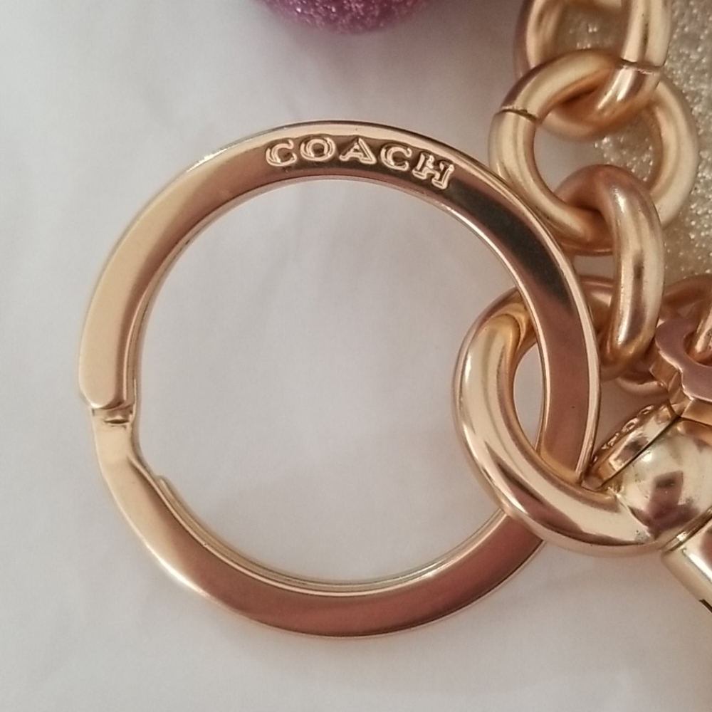 COACH KEYCHAIN / BAG CHARM - Picture 2 of 4